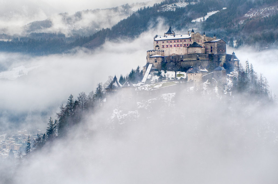 Hohenwerfen Castle -Best castles in Europe