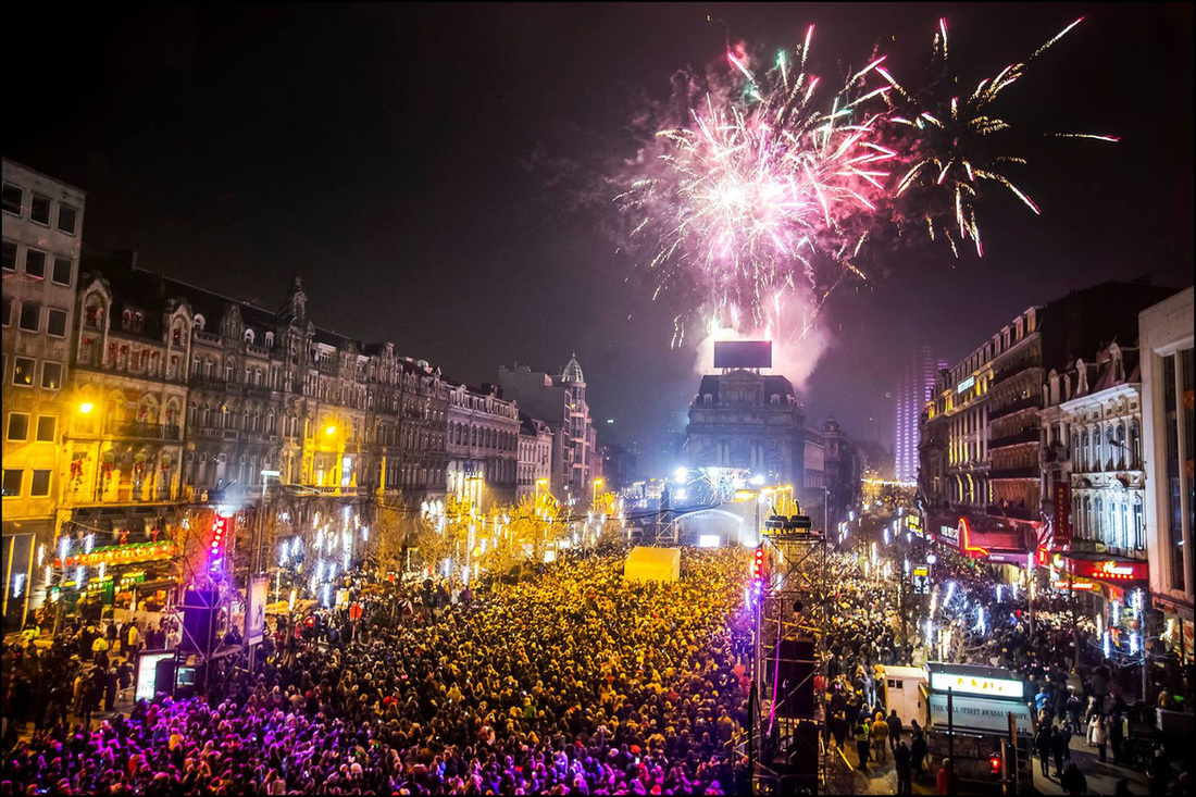 Best Destinations to celebrate New Year in Europe - Brussels New Year - ©SurangaSL - European Best Destinations