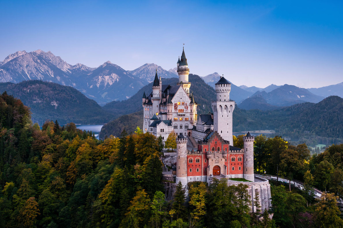 The Neuschwanstein Castle - Best castles in Europe
