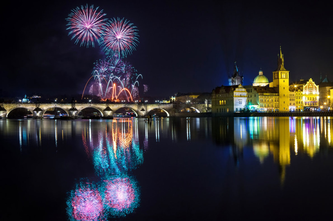 Best Destinations to celebrate New Year in Europe - Prague New Year - ©SurangaSL - European Best Destinations