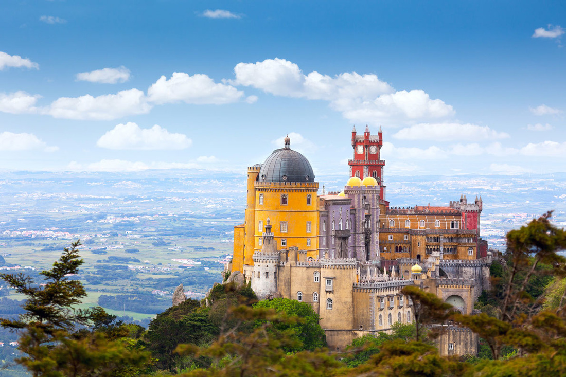 The Palace of Pena - Best castles in Europe